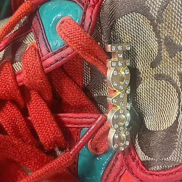 Coach Multicolored Sneakers Size 9 Medium