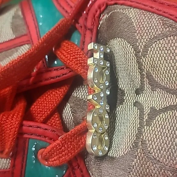 Coach Multicolored Sneakers Size 9 Medium
