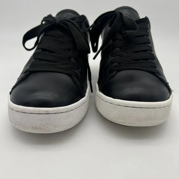 COACH Rexy Trex C101 Black Leather Lace up Sneakers Men’s Size 10 D