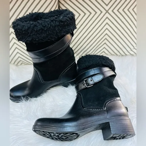 Coach Zena Black Snow &amp; Rain Boot