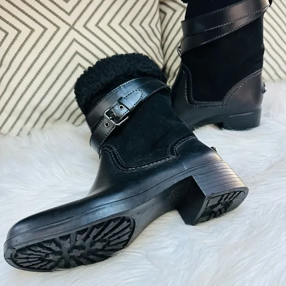 Coach Zena Black Snow &amp; Rain Boot