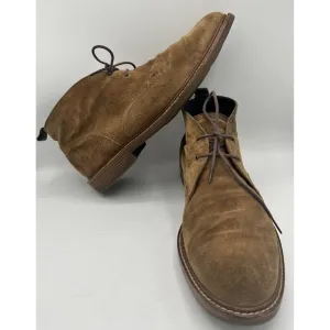 Cole Haan Adam's Grand Chukka C24377 Suede Ankle Boots Brown Men's Size 11.5