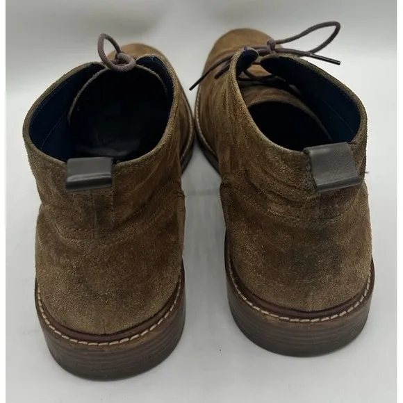 Cole Haan Adam's Grand Chukka C24377 Suede Ankle Boots Brown Men's Size 11.5