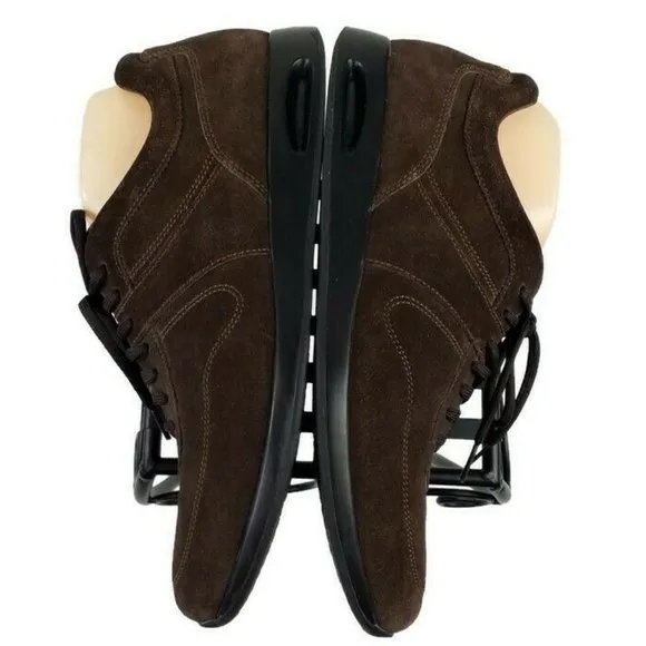 Cole Haan Air C05719 Brown Suede Leather Lace Up Casual Shoes Mens Size 11M