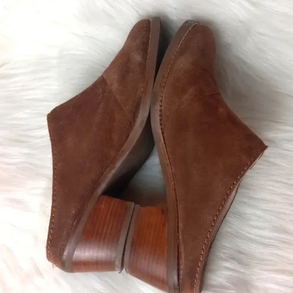 Cole Haan Andi Suede Mule Shoes Slip On Size 9B