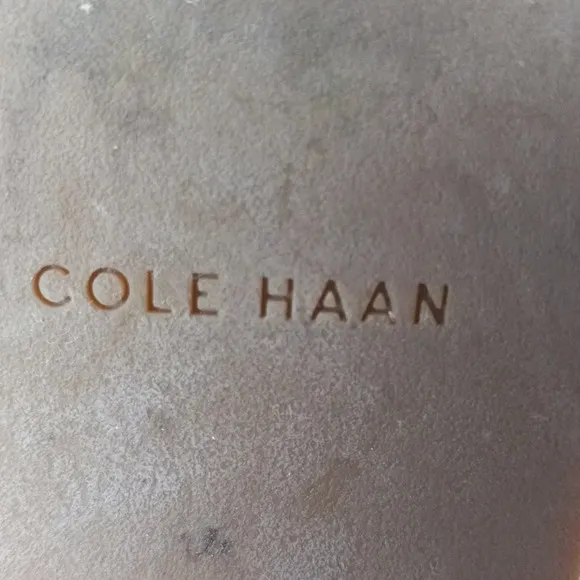 Cole Haan Andi Suede Mule Shoes Slip On Size 9B