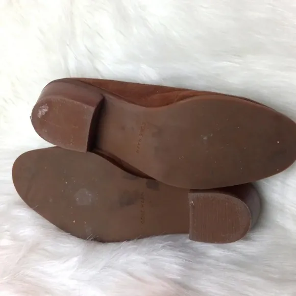 Cole Haan Andi Suede Mule Shoes Slip On Size 9B