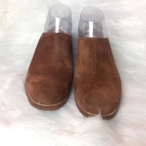 Cole Haan Andi Suede Mule Shoes Slip On Size 9B