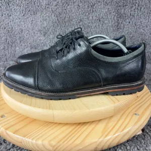 Cole Haan Grand 360 Richardson Cap Toe Oxford Mens 11.5 Leather Black Suede Shoe