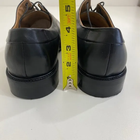 Cole Haan Grand Mens 13 Shoes Cap Toe Oxford Derby Black Lace Up