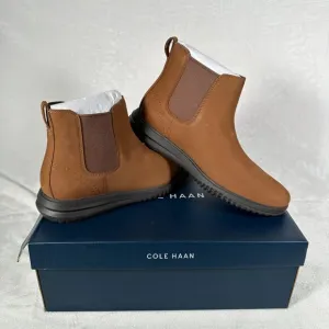 Cole Haan Grand Plus Chelsea Boots Men Size 11.5 Lumber Java Brown C38789 NWB