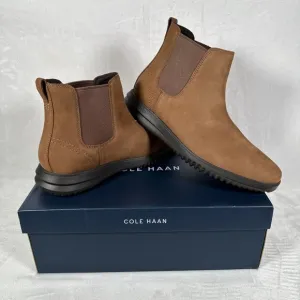 Cole Haan Grand Plus Chelsea Boots Men Size 13 M Lumber Java Brown C38789 NWB