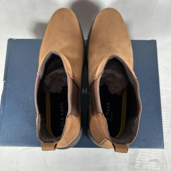 Cole Haan Grand Plus Chelsea Boots Men Size 13 M Lumber Java Brown C38789 NWB