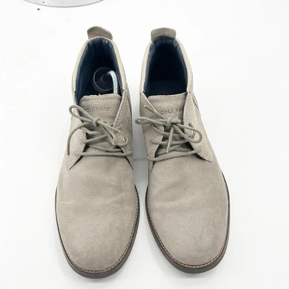 Cole Haan Men’s Berkshire Chukka Boots size 11.5 Gray NWOT