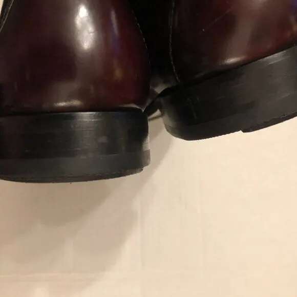 Cole Haan men's leather tassel slip on dress shoes  size: 11.5D