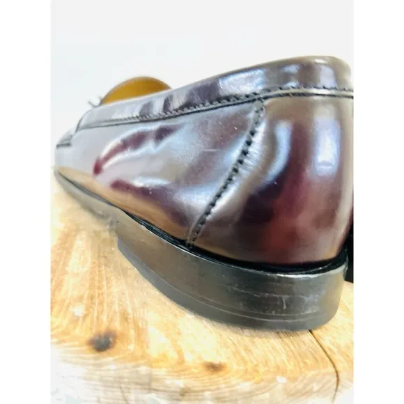 Cole‎ Haan Men's Loafer Sz 12D Leather Tassel Moc Toe Comfort Slip-On Shoes