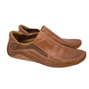 *Cole Haan Mens Shoes Size 9.5 Brown Leather Casual Comfort Loafer Driving Moc