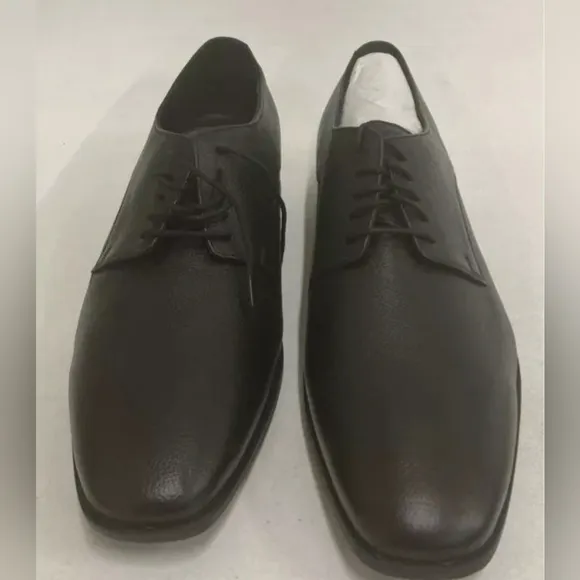 Cole Haan Stanton Black Leather Oxfords Non Slip Men’s Shoes Size 13 New $125