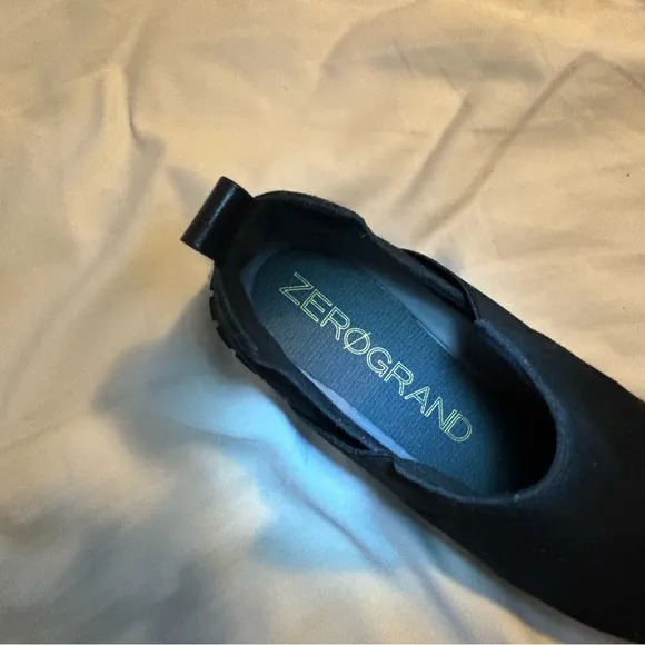 Cole Haan ZeroGrand Women’s Slip On Shoes Black Suede New Without Box Size 9.5 B