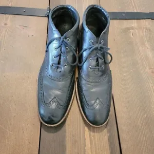 Cole Haan Men’s Liam Chukka II Black Leather Boots
