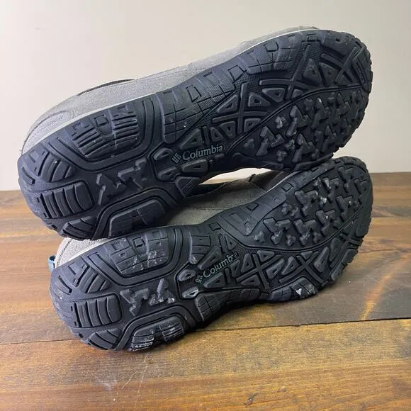 Columbia Access Point Techlite Men’s 14 Wide Hiking Waterproof Shoes Grey Black