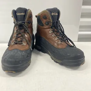 COLUMBIA BUGABOOTOO Thermolite Waterproof  BROWN &amp; Black Snow Boots VGUC Size 10