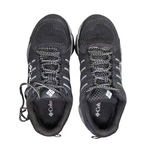 Columbia Shoes Womens 7.5 Athletic Hiking Sneaker Waterproof Sport Outdoor Black