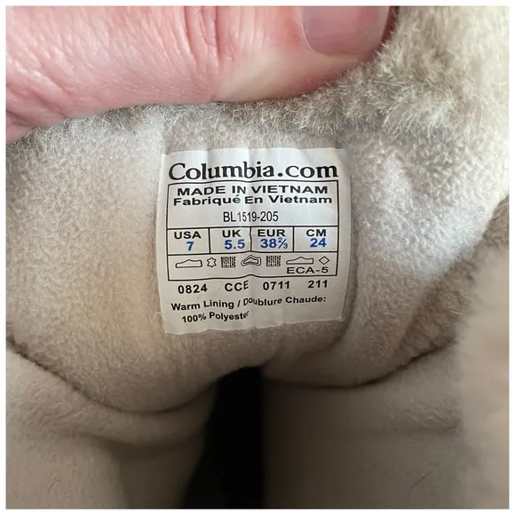 Columbia Sierra Summette 2 Boot Size 7