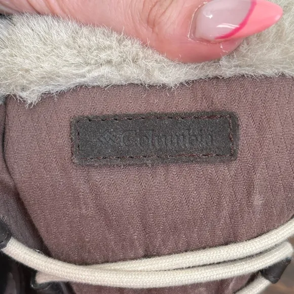 Columbia Sierra Summette 2 Quilted Outdoor Winter Snow Boots Brown Size 7.5