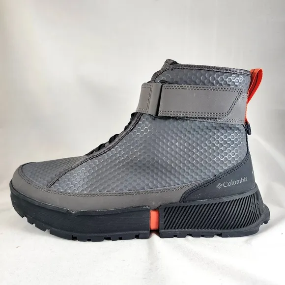 Columbia Stylish Gray, Waterproof, High-Top Men's Shoes