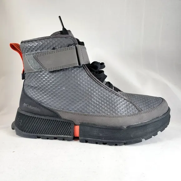 Columbia Stylish Gray, Waterproof, High-Top Men's Shoes
