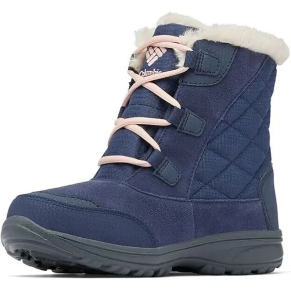 Columbia Ice Maiden Shorty BL0836-466 Snow Boot Women's 8 Nocturnal Boots TF2261