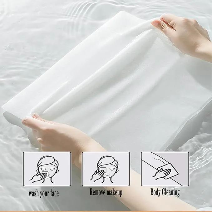 Compressed Towel Tablet Portable Face Towel Washcloth Reusable 28 Pack Wet and Dry Disposable Towel, Baby Towel or Dog Towel Camping Wipes for Travel Hiking Home Beauty (Bluk)