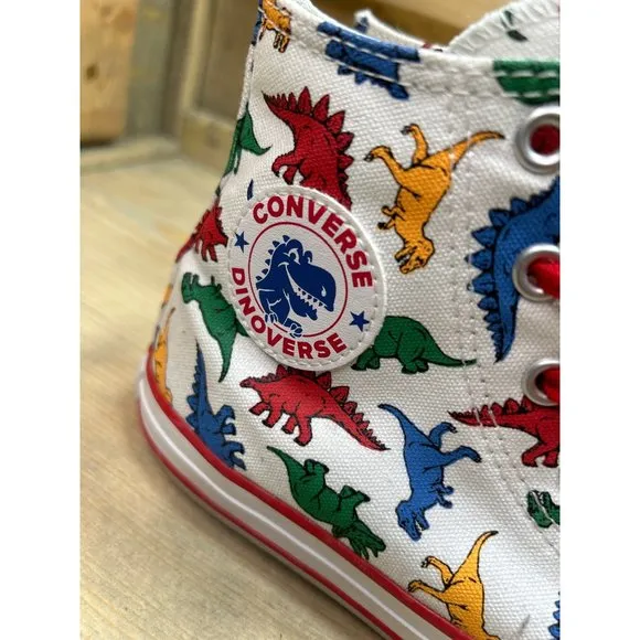 Converse Chuck Taylor All Star Hi Top Shoes Dinoverse US 3 663636C