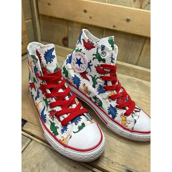 Converse Chuck Taylor All Star Hi Top Shoes Dinoverse US 3 663636C