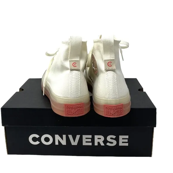 Converse Chuck Taylor CX Explore Hi Skate Shoe Men Sneakers Egret Canvas A02810C
