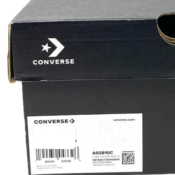Converse Chuck Taylor CX Explore Hi Skate Shoe Men Sneakers Egret Canvas A02810C