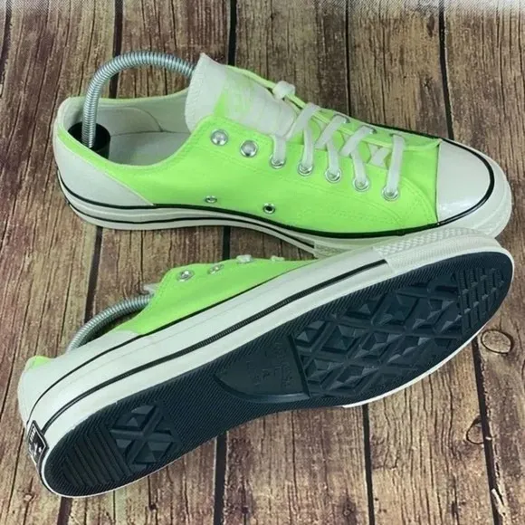 Converse ctas 70‎ OX Sneaker Mens 9.5 Unisex Green White