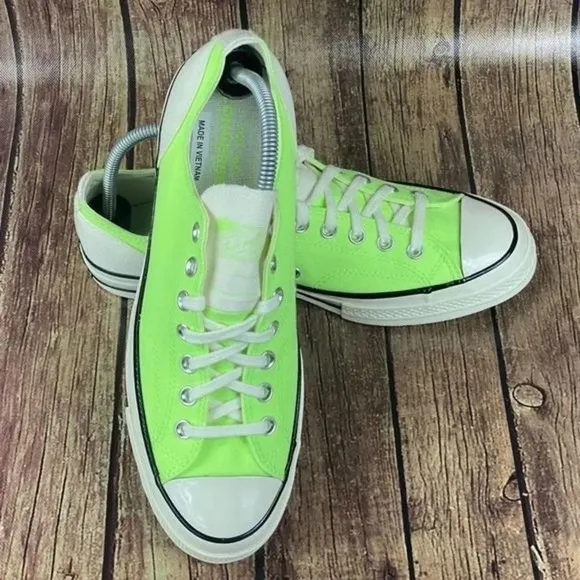 Converse ctas 70‎ OX Sneaker Mens 9.5 Unisex Green White