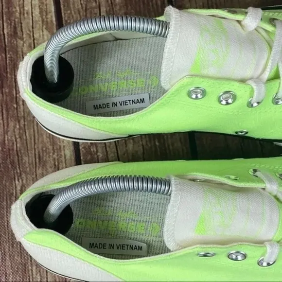 Converse ctas 70‎ OX Sneaker Mens 9.5 Unisex Green White