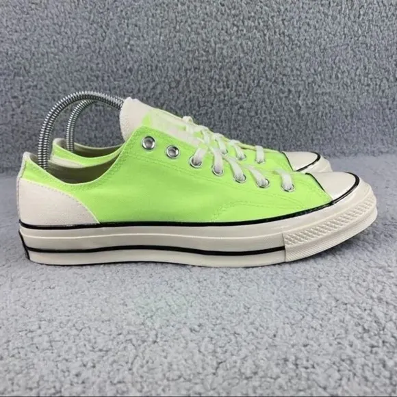Converse ctas 70‎ OX Sneaker Mens 9.5 Unisex Green White