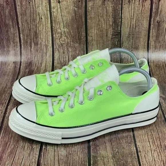 Converse ctas 70‎ OX Sneaker Mens 9.5 Unisex Green White