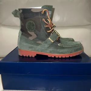 COPY - Authentic men’s, designer, camouflage, Ralph, Lauren, ranger boots