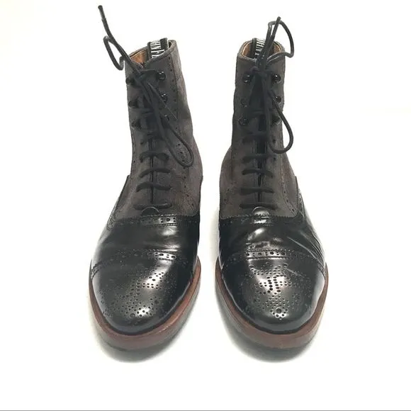 COPY - Fluevog Hartford Wingtip Brogue Victorian Boots