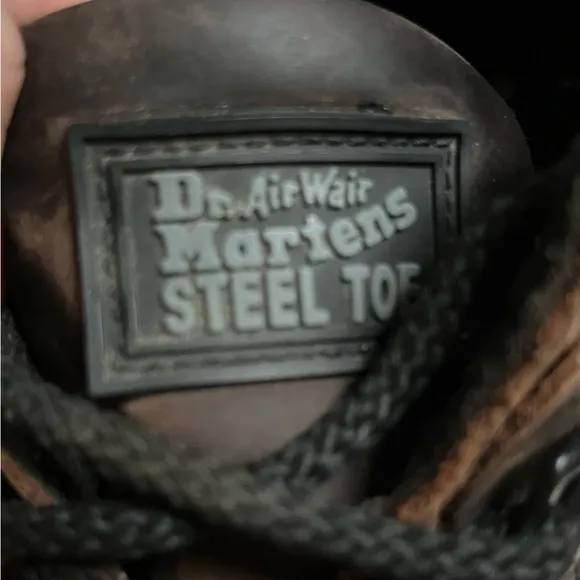 COPY - Vintage Dr. Martens Distressed Steel Toe Oxford MADE IN ENGLAND Shoes