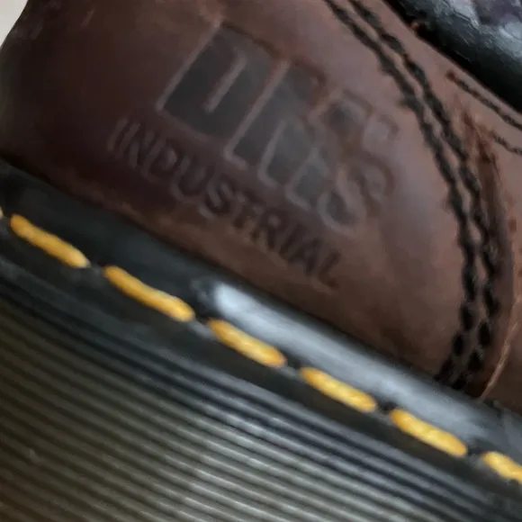 COPY - Vintage Dr. Martens Distressed Steel Toe Oxford MADE IN ENGLAND Shoes