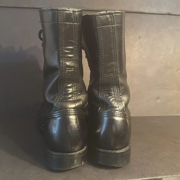 Corcoran 1500 Black Leather Combat Boots