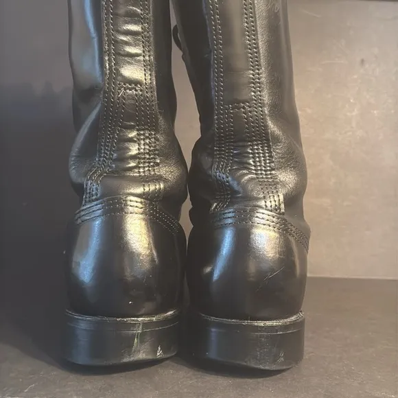 Corcoran 1500 Black Leather Combat Boots