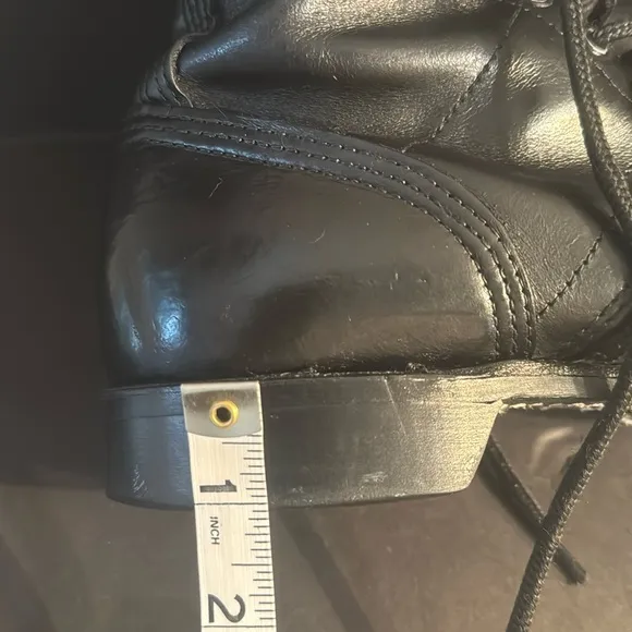 Corcoran 1500 Black Leather Combat Boots