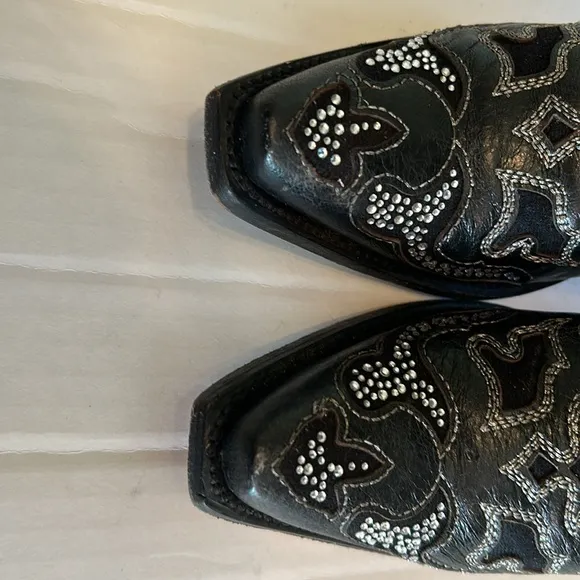 Corral Womens Western Cowgirl Sequin Boots. Inlay and Crystals. Rodeo Size 9